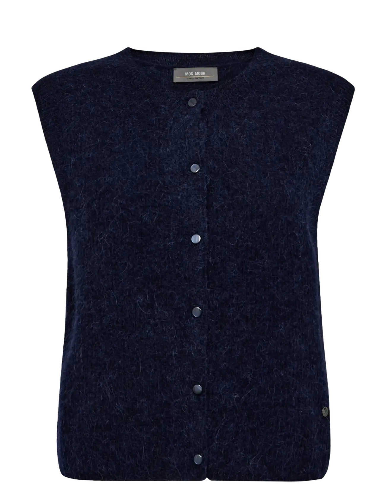 MOS MOSH MMAlmine Thora Knit Vest - Gestrickte westen - MARITIME BLUE / navy