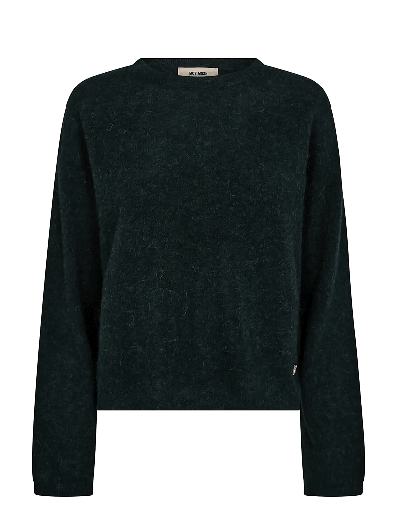 MOS MOSH - MMMape O-Neck Knit - pullover - scarab - 1