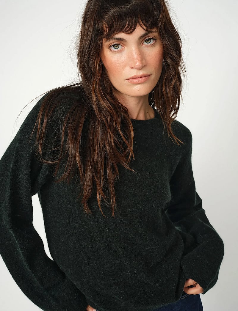 MOS MOSH - MMMape O-Neck Knit - pullover - scarab - 3