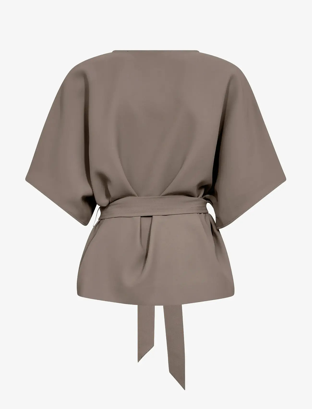 MOS MOSH - MMRikala Miley Blouse - kurzämlige blusen - falcon - 1