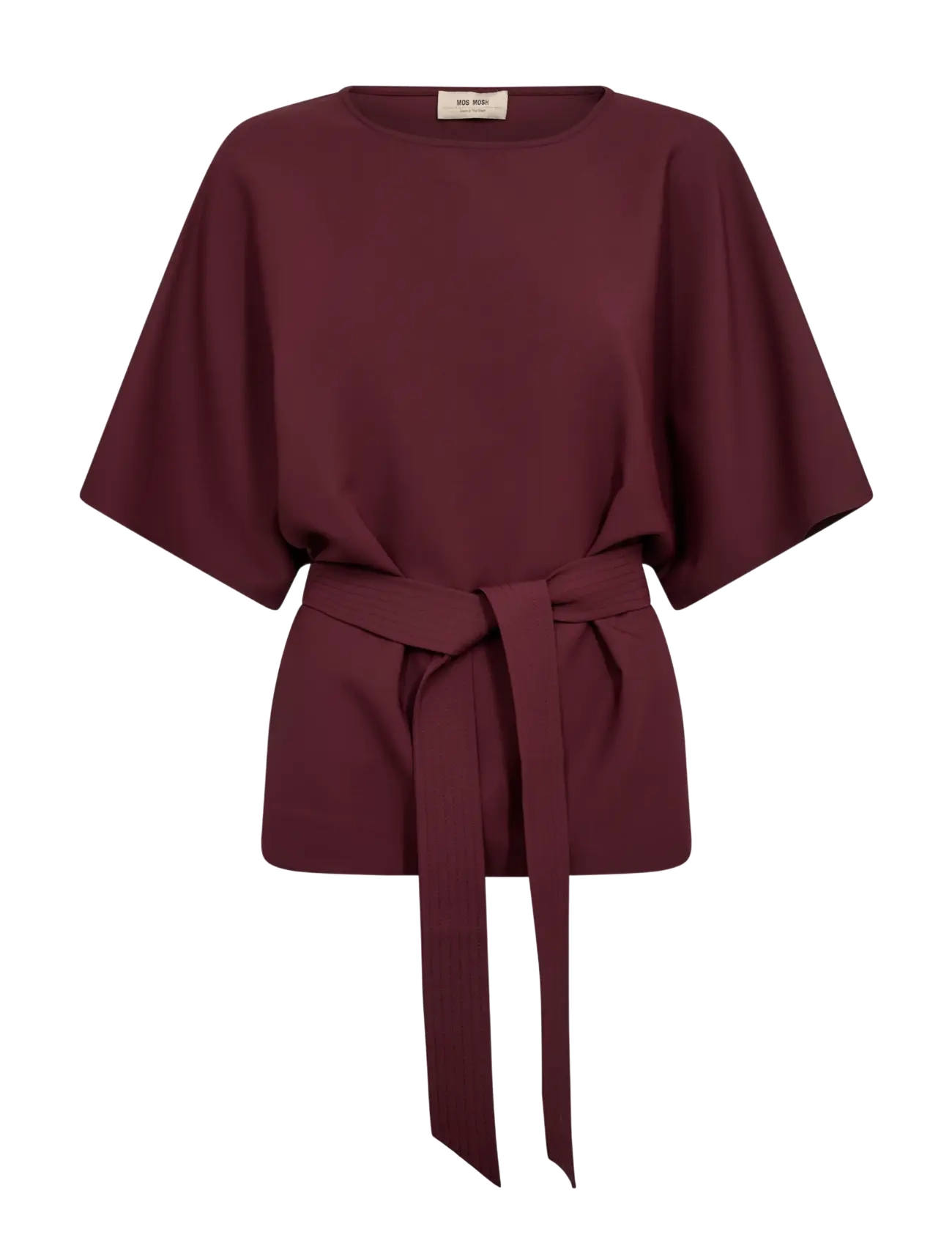 MOS MOSH - MMRikala Miley Blouse - short-sleeved blouses - port royale - 1