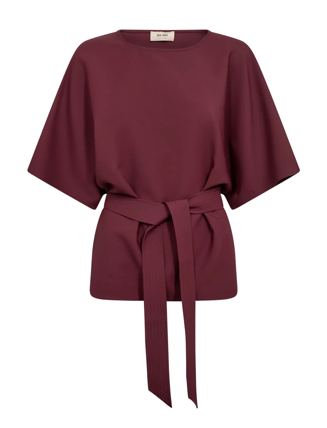 MOS MOSH MMRikala Miley Blouse - Kläder - PORT ROYALE / burgundy
