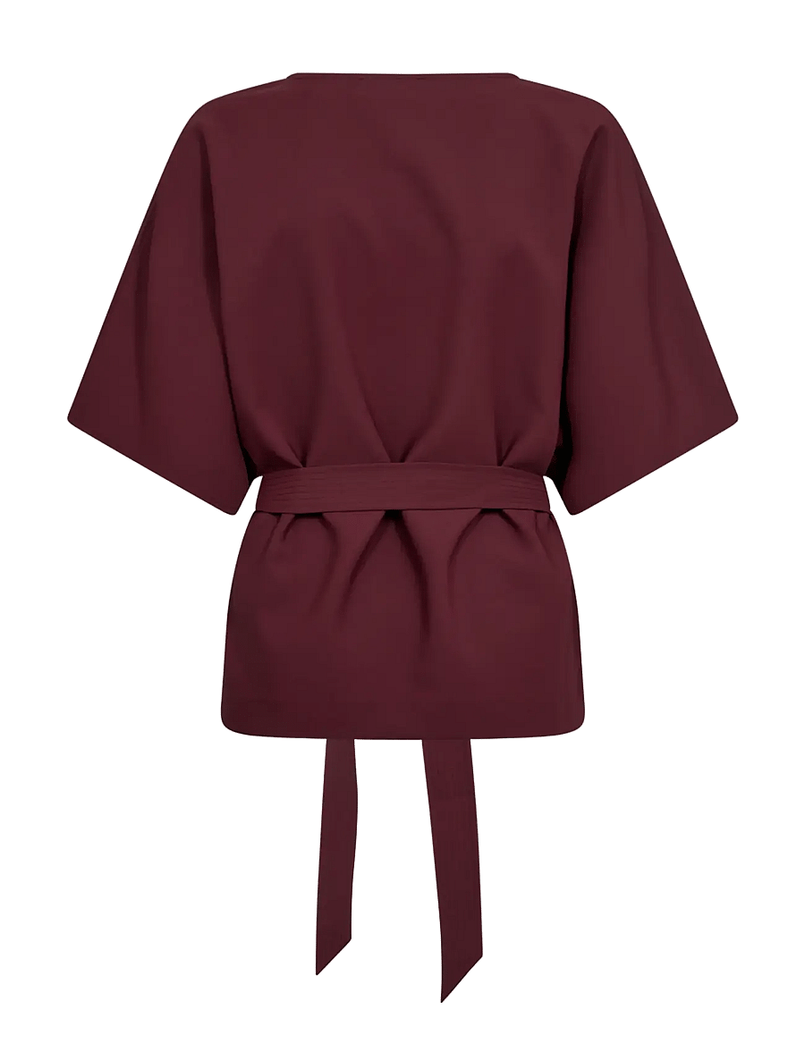 MOS MOSH - MMRikala Miley Blouse - kortärmade blusar - port royale - 4
