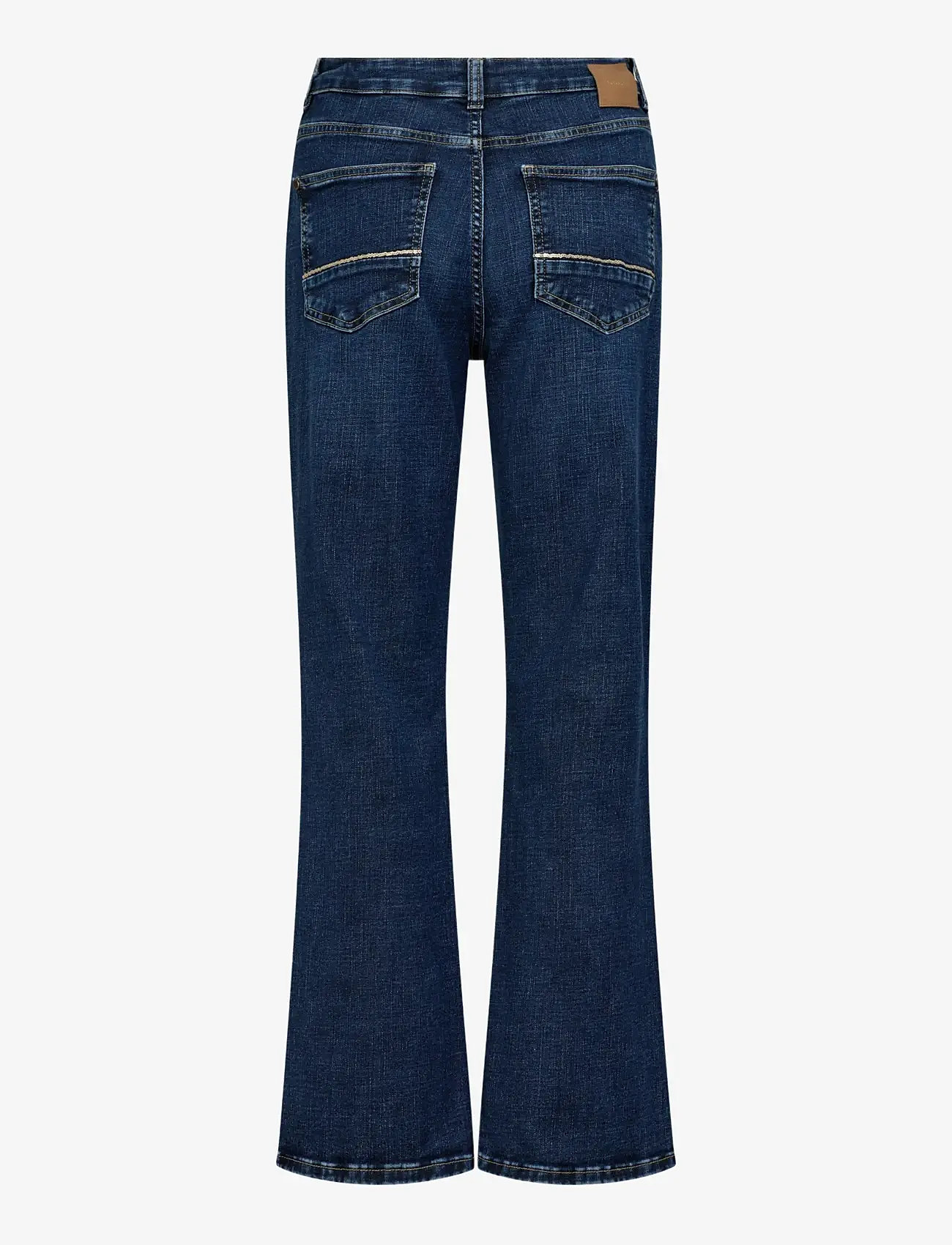 MOS MOSH - MMCecilia Perla Jeans - flared jeans - dark blue - 1