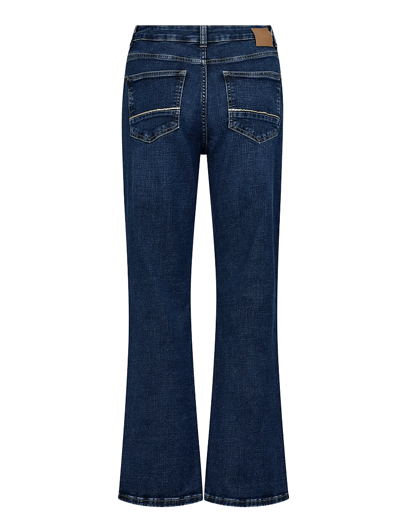 MOS MOSH - MMCecilia Perla Jeans - flared jeans - dark blue - 1