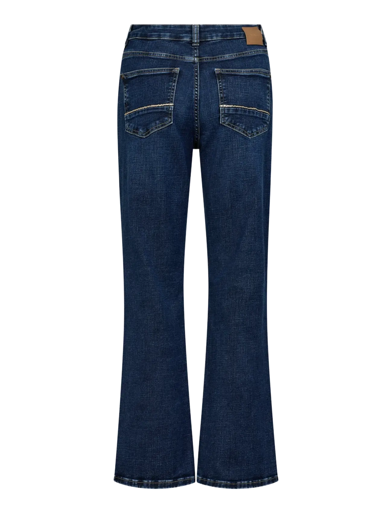 MOS MOSH - MMCecilia Perla Jeans - utsvängda jeans - dark blue - 1
