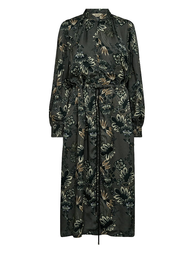 MOS MOSH - MMLena Floro Dress - midi kjoler - urban chic - 1