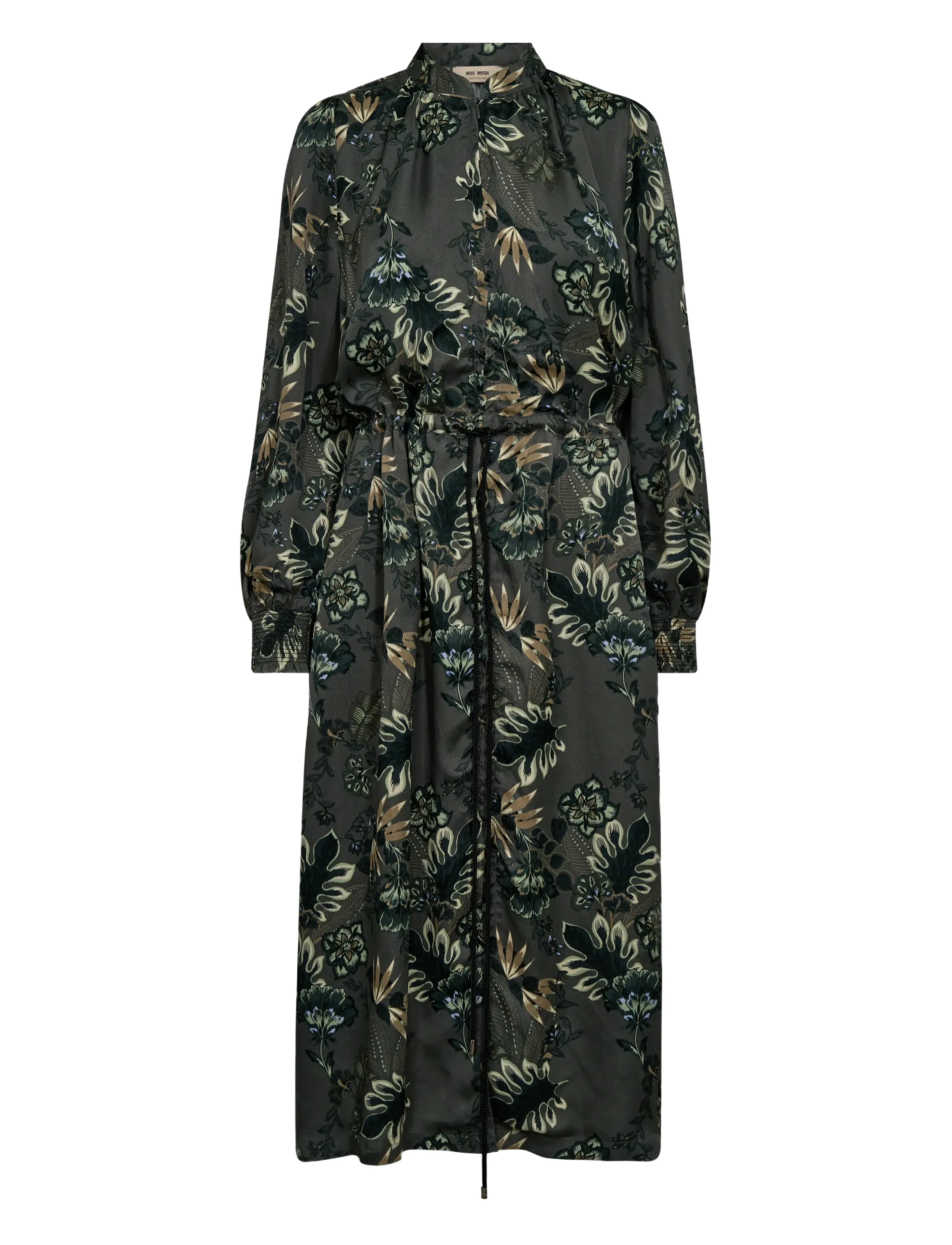 MOS MOSH - MMLena Floro Dress - midi kjólar - urban chic - 1