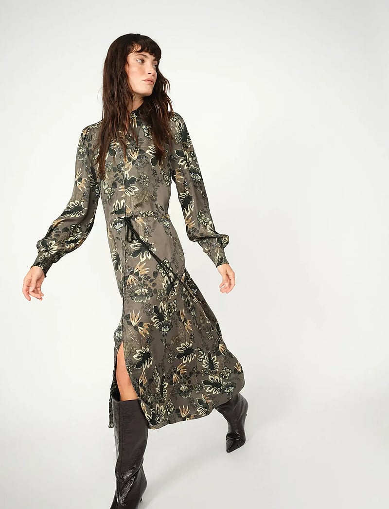 MOS MOSH - MMLena Floro Dress - midi kjoler - urban chic - 3