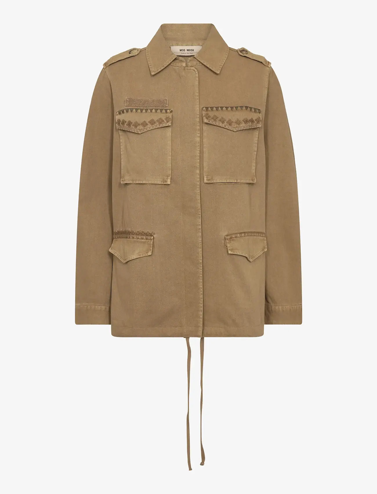 MOS MOSH - MMZoa Uti Jacket - utility-jacken - true camel - 0