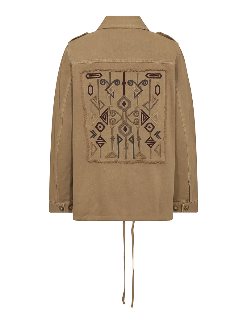 MOS MOSH - MMZoa Uti Jacket - utility-jakker - true camel - 1