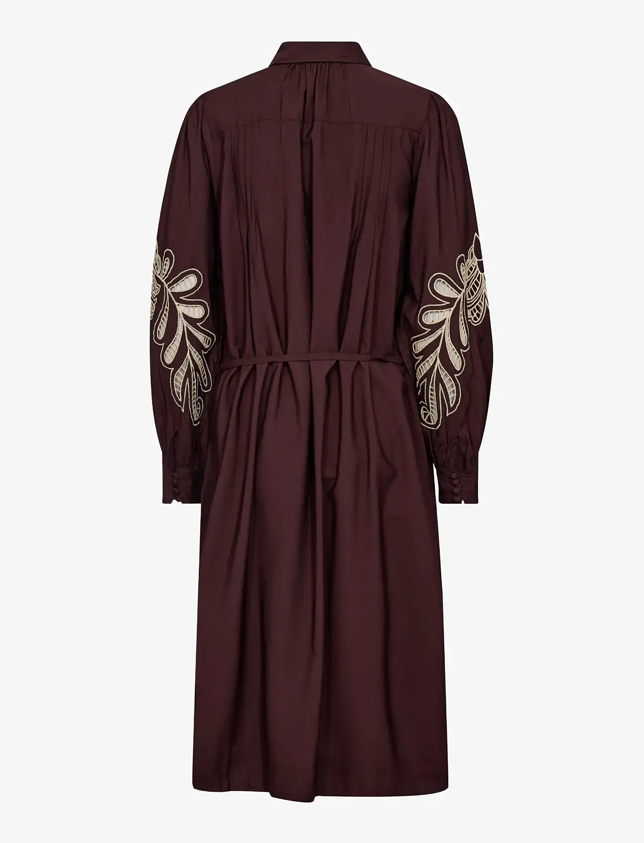 MOS MOSH - MMJiza Jorda Dress - shirt dresses - fudge - 1