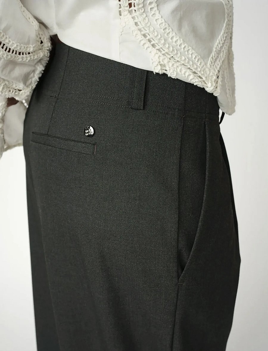 MOS MOSH - MMEvine Scarla Pant - hose mit geradem bein - phantom - 3