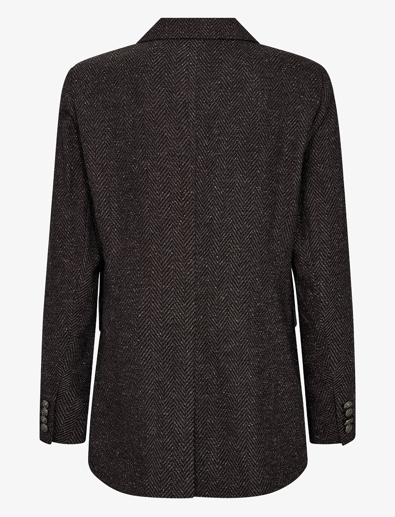 MOS MOSH - MMBabeth Svala Blazer - dubbelknäppta kavajer - black - 2