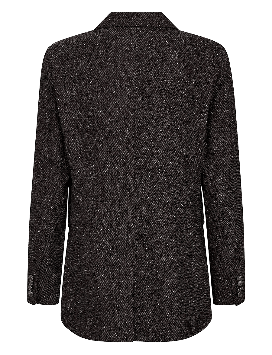 MOS MOSH - MMBabeth Svala Blazer - dubbelknäppta kavajer - black - 2