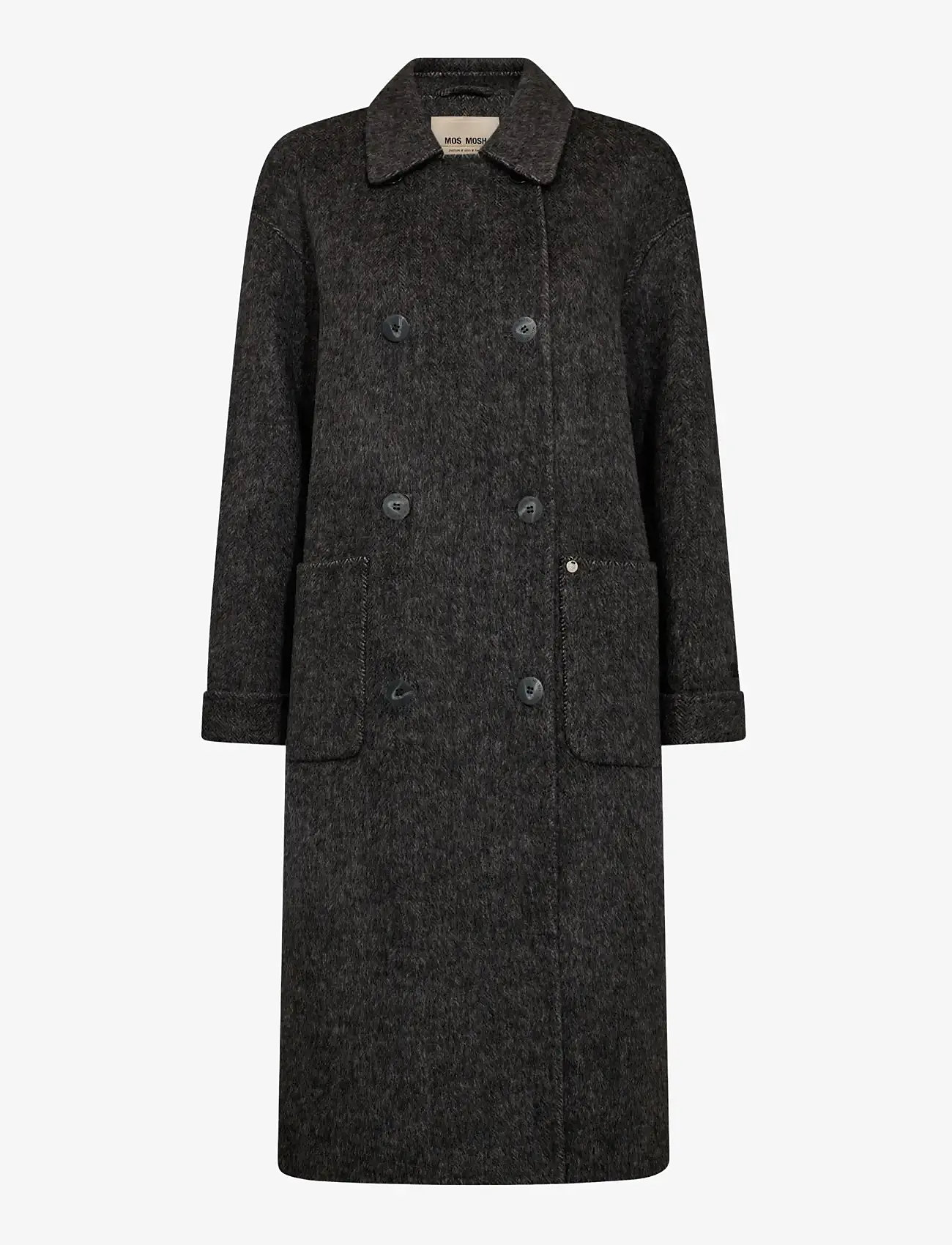 MOS MOSH - MMLucca Barkley Wool Coat - phantom - 1