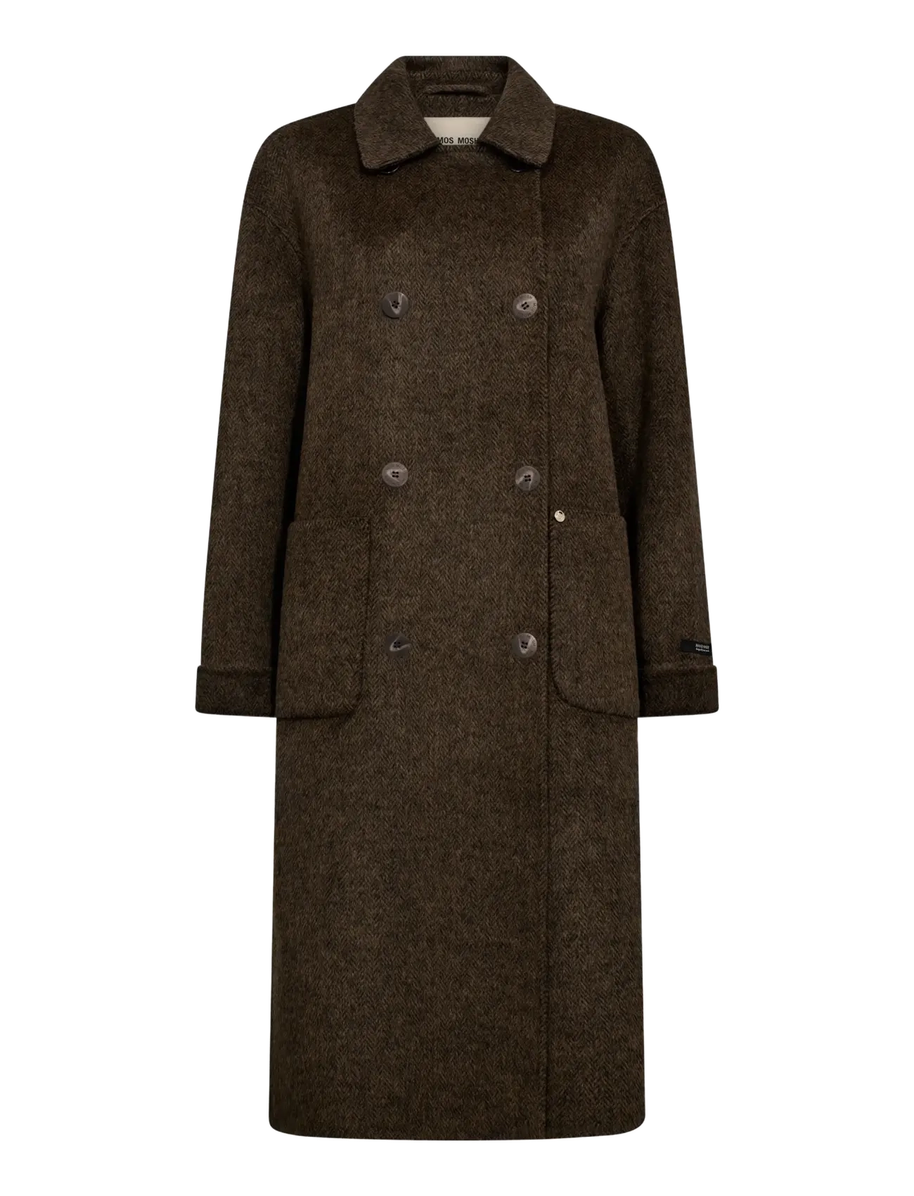 MOS MOSH - MMLucca Barkley Wool Coat - slate black - 1