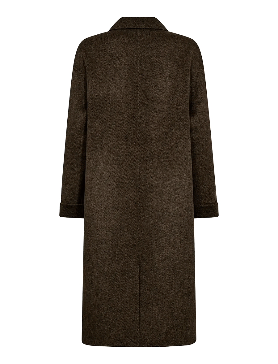 MOS MOSH - MMLucca Barkley Wool Coat - slate black - 2