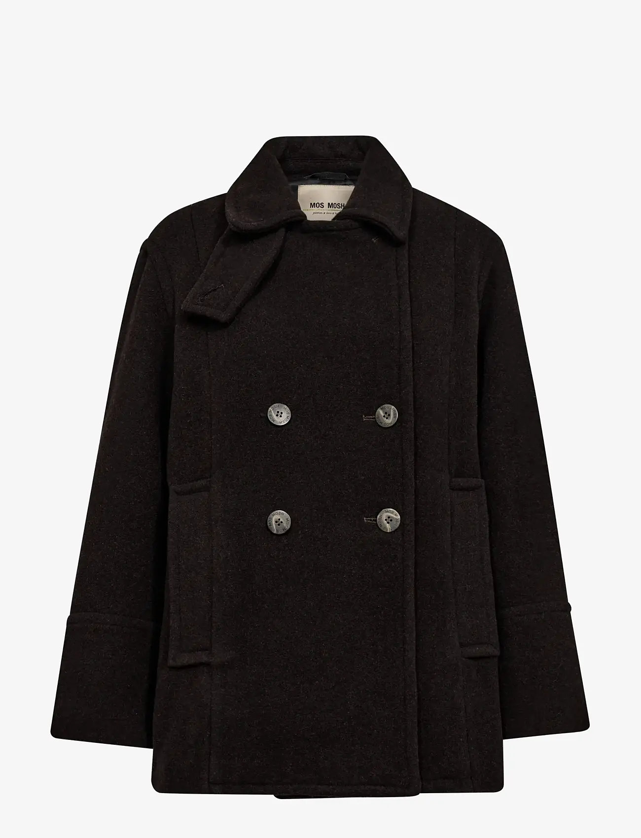 MOS MOSH - MMCharly Wool Jacket - chocolate torte - 1