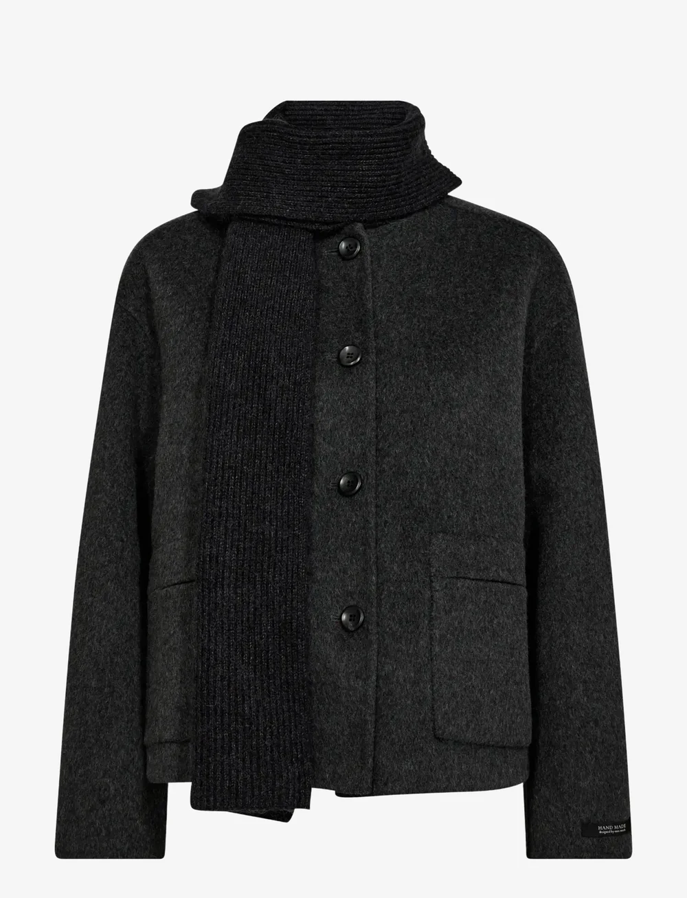 MOS MOSH - MMMaria Loisa Wool Jacket - wolljacken - phantom - 1