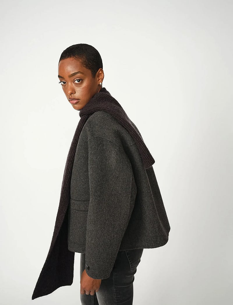 MOS MOSH - MMMaria Loisa Wool Jacket - wolljacken - phantom - 3