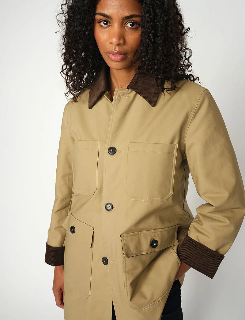 MOS MOSH - MMIsabella Ana Jacket - kevadmantlid - true camel - 3