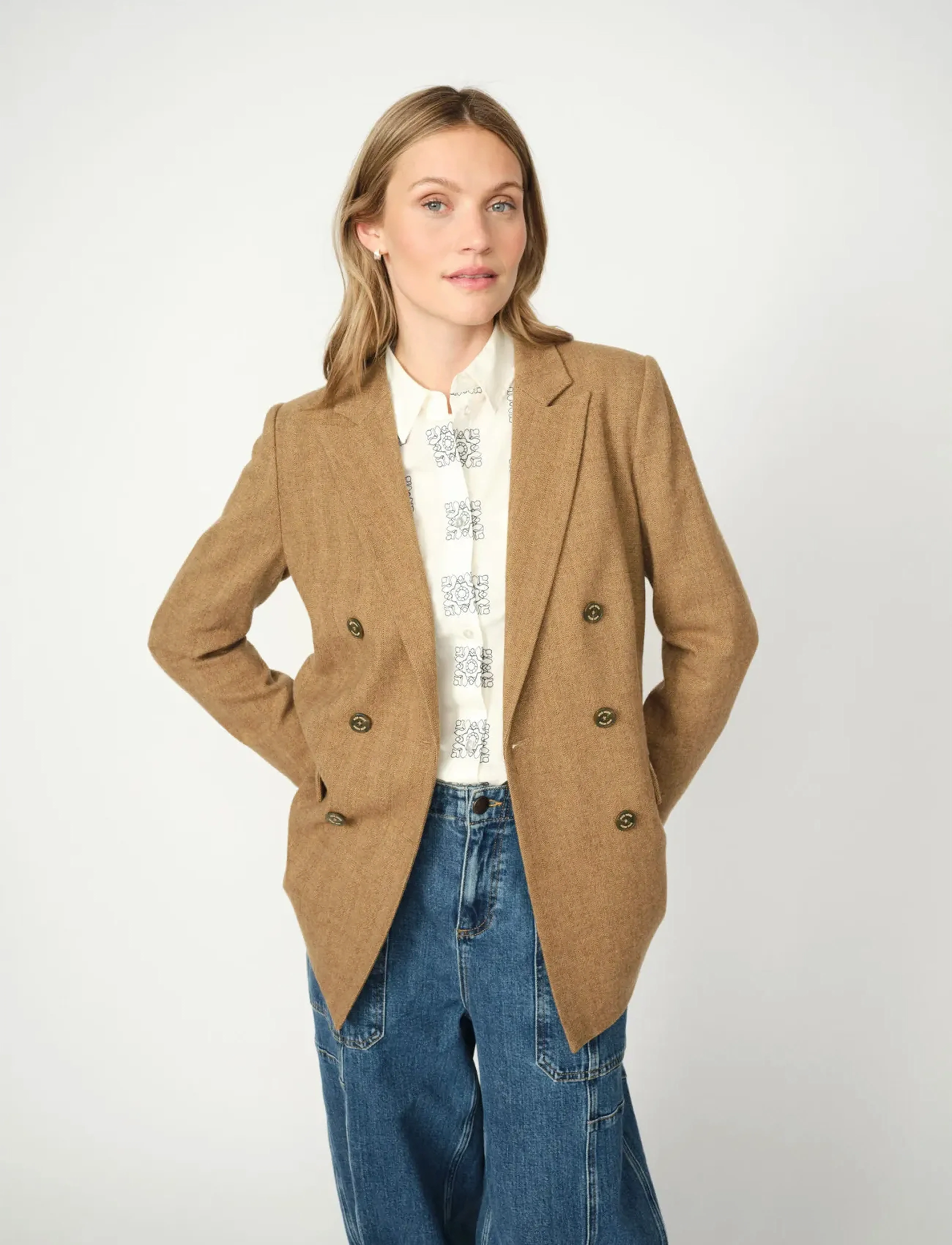 MOS MOSH - MMMalie Gabby Blazer - true camel - 3