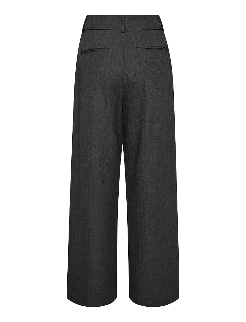 MOS MOSH - MMLeslie Monrose Pant - hosen mit weitem bein - phantom - 2