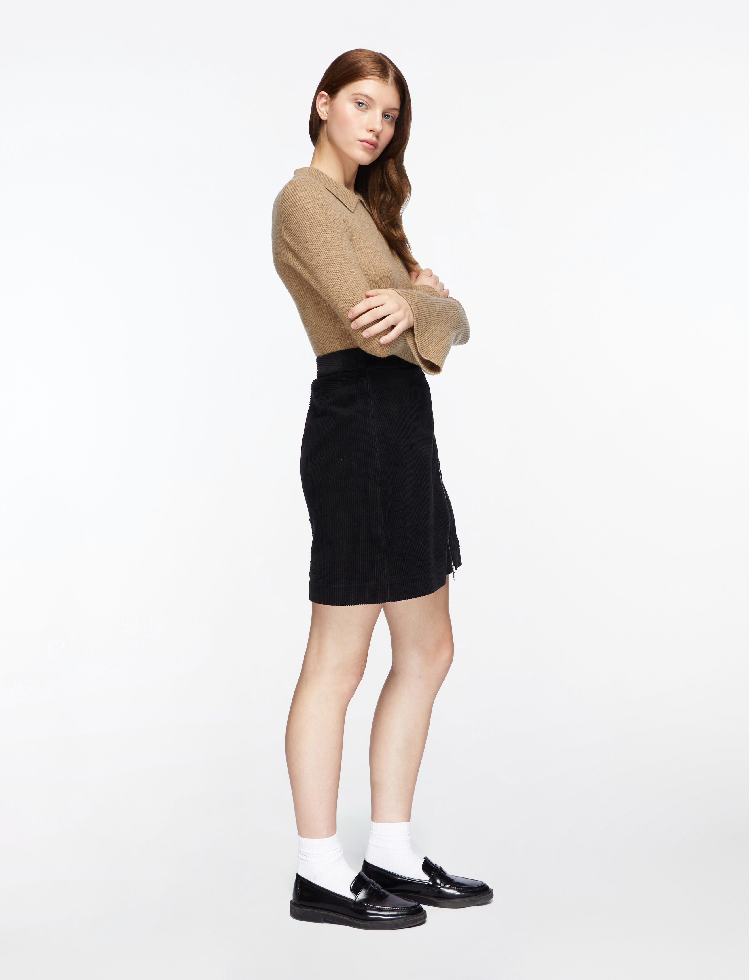 MOS MOSH - MMElina Joana Skirt - korte nederdele - black - 3