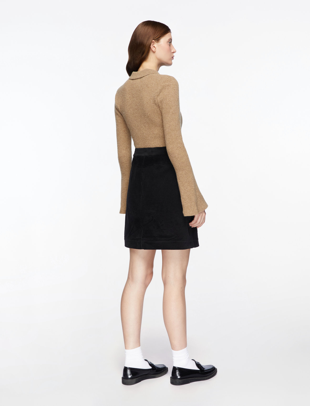 MOS MOSH - MMElina Joana Skirt - korte nederdele - black - 4
