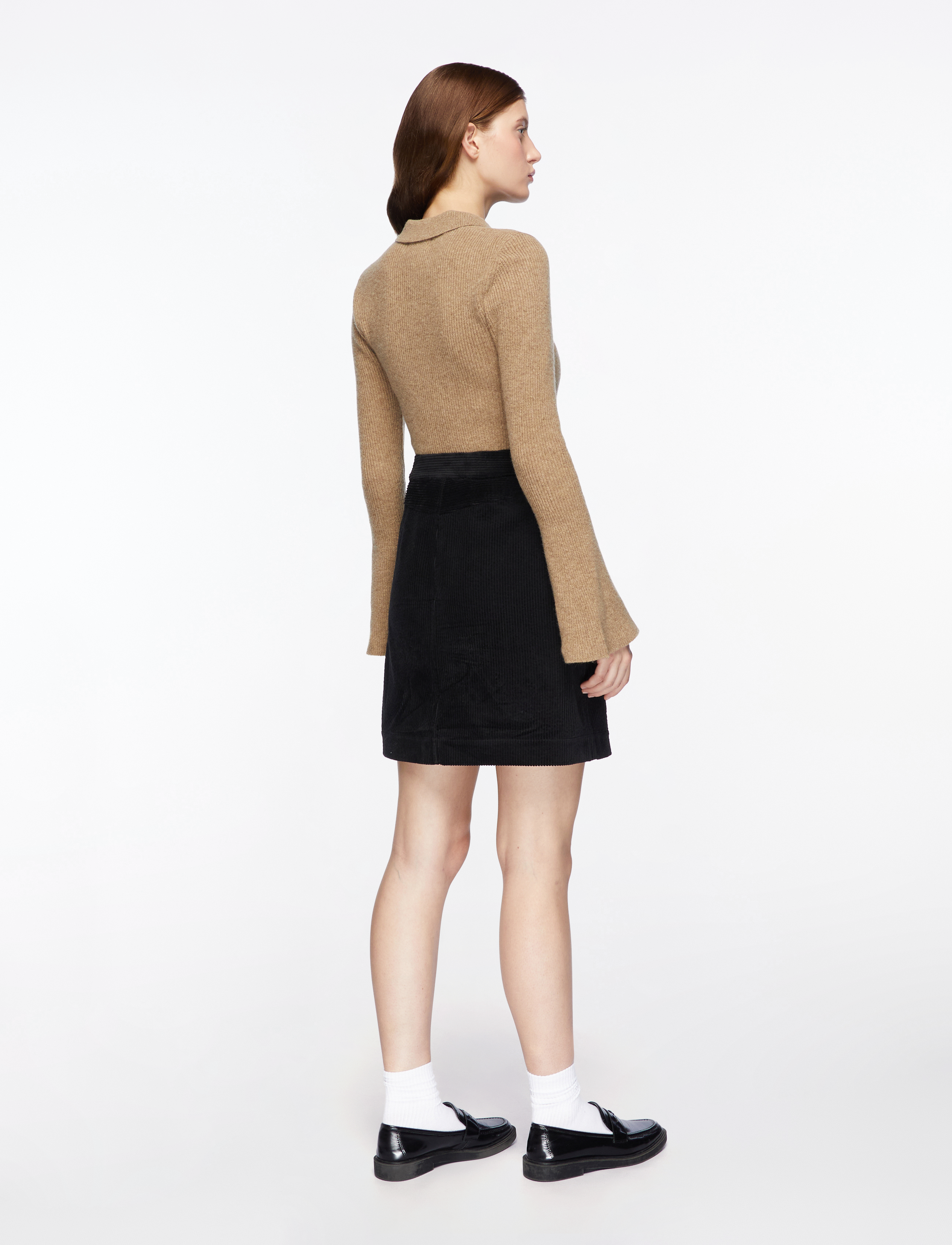 MOS MOSH - MMElina Joana Skirt - korte nederdele - black - 4