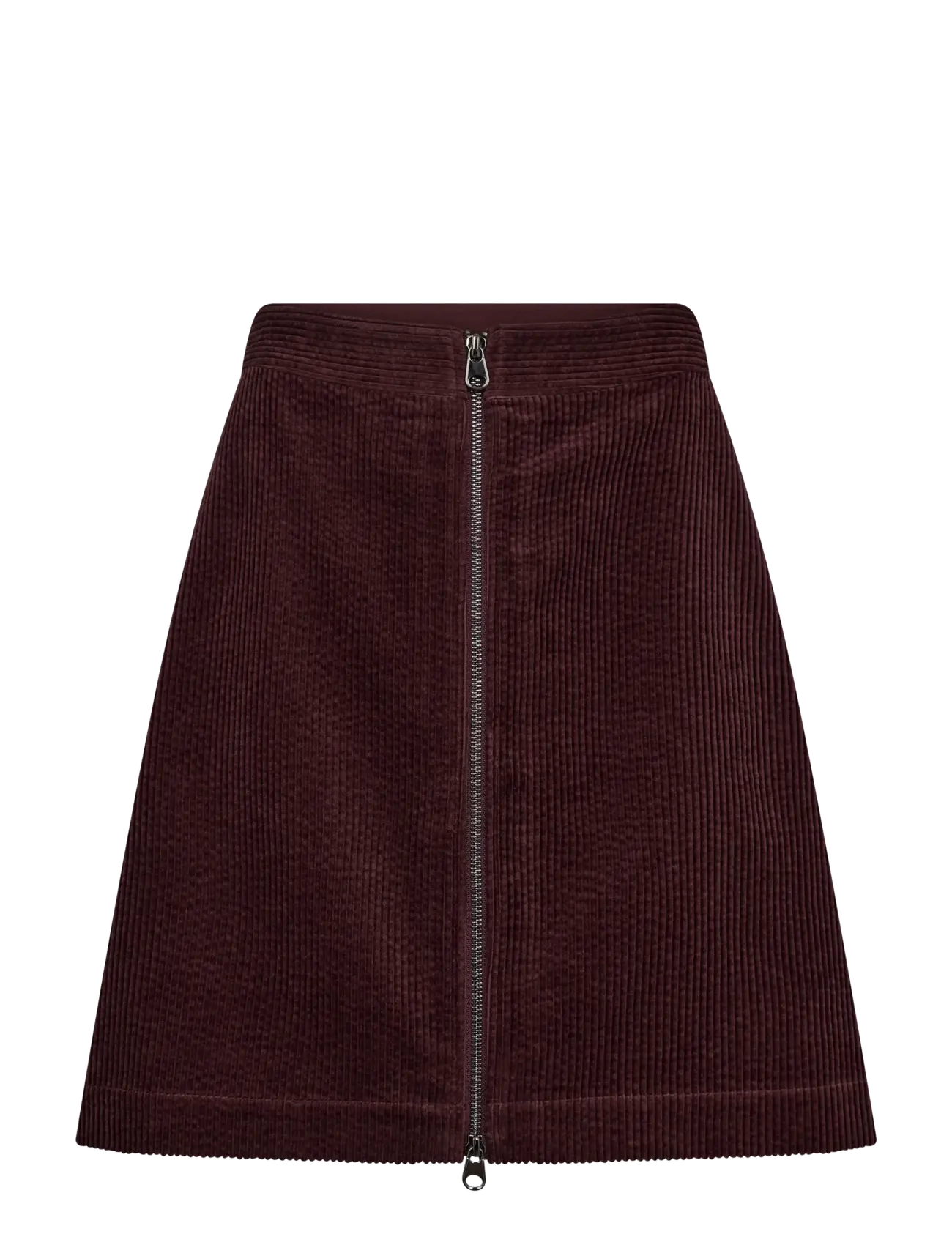 MOS MOSH Mmelina Joana Skirt, 34, Röcke, Burgunderrot - Short Frauen