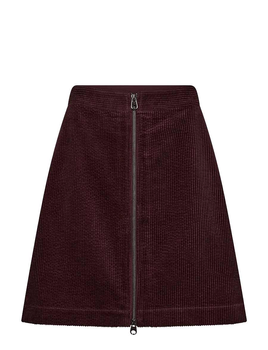 MOS MOSH - MMElina Joana Skirt - korte nederdele - fudge - 0
