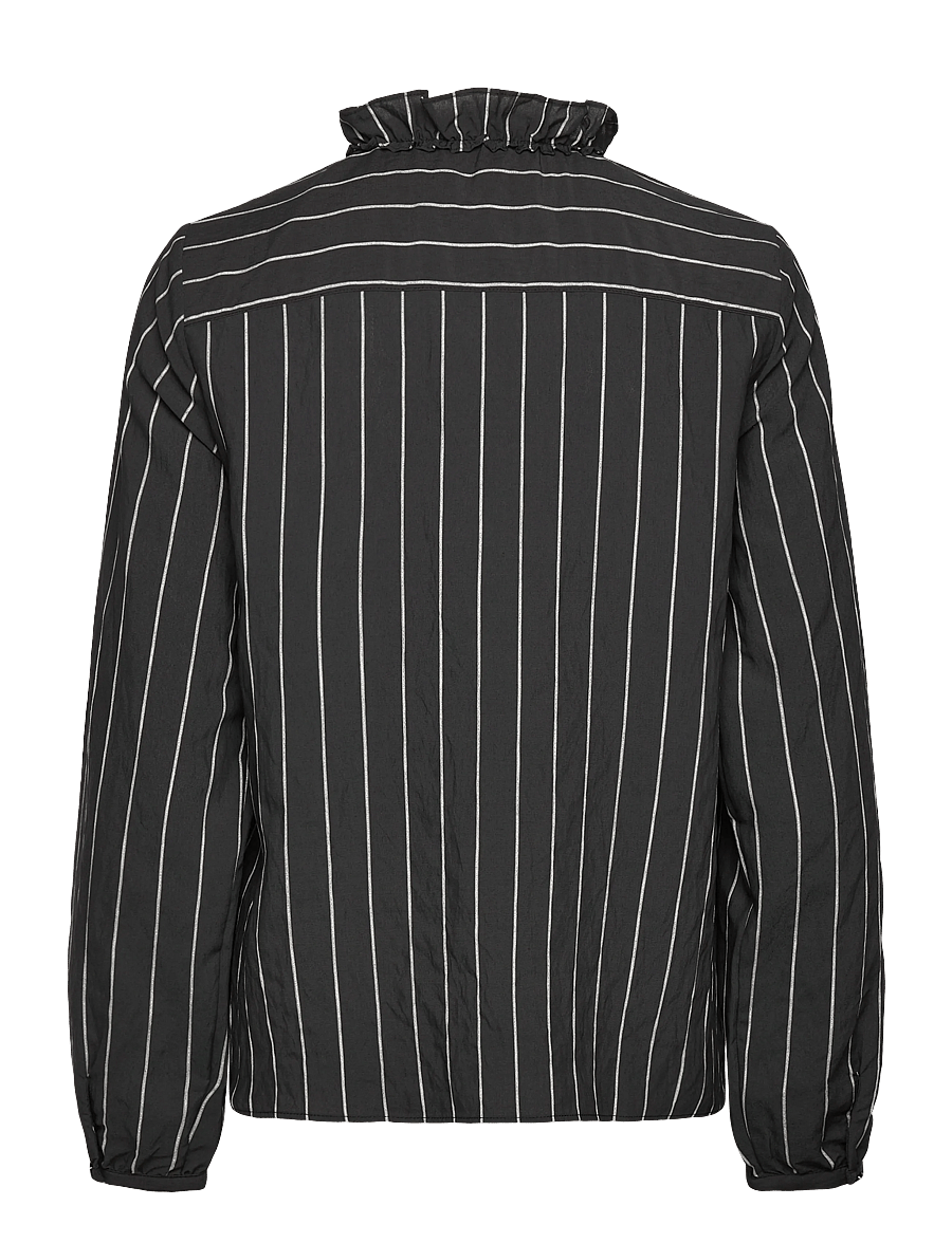 MOS MOSH - MMBilly Stripe Shirt - pikkade varrukatega särgid - phantom - 1