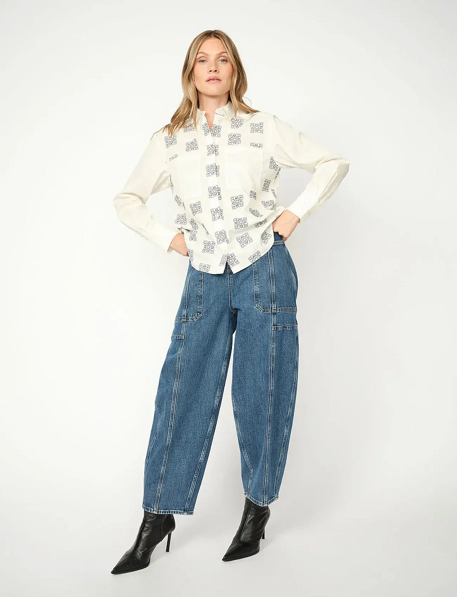 MOS MOSH - MMRosy Galleon Jeans - dark blue - 3