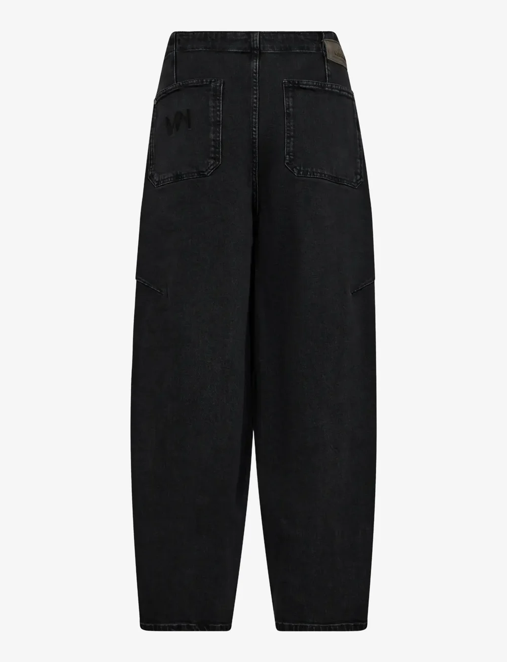 MOS MOSH - MMRosy Galleon Jeans - hosen mit weitem bein - dark grey melange - 2