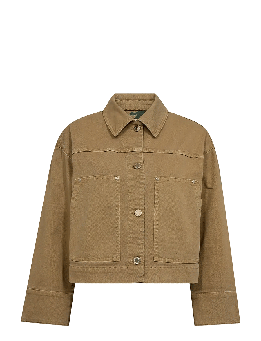 MOS MOSH - MMMint Melo Jacket - forårsjakker - true camel - 0