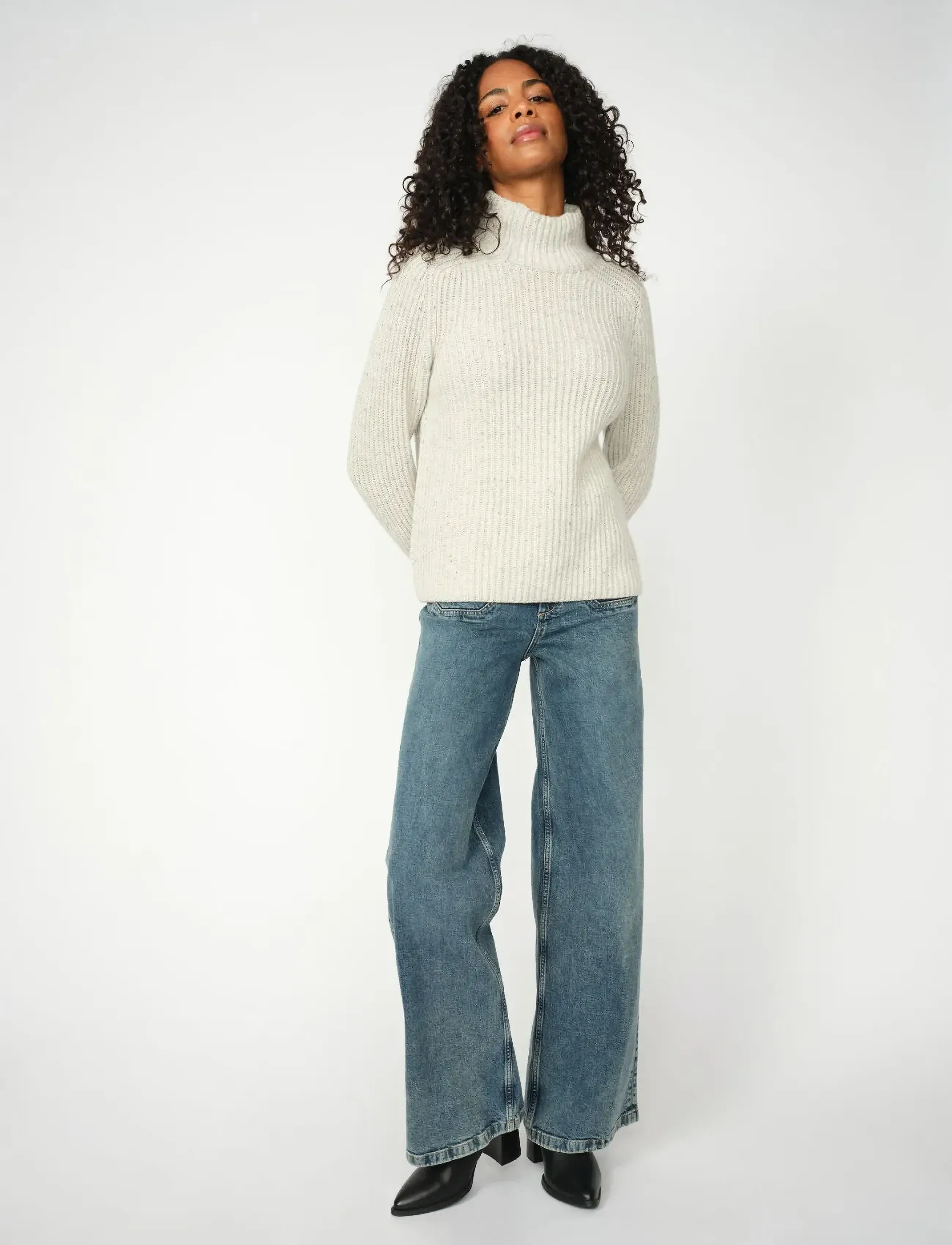 MOS MOSH MMColette Linpos Jeans - Tøj - BLUE / blue