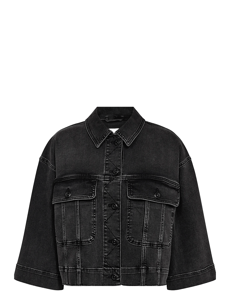 MOS MOSH - MMPenn Deluxe Jacket - farkkutakit - grey - 1