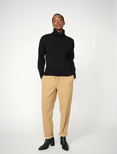 MOS MOSH MMMaison Lassen Pant - Hversdagsleg Tíska - TRUE CAMEL / beige