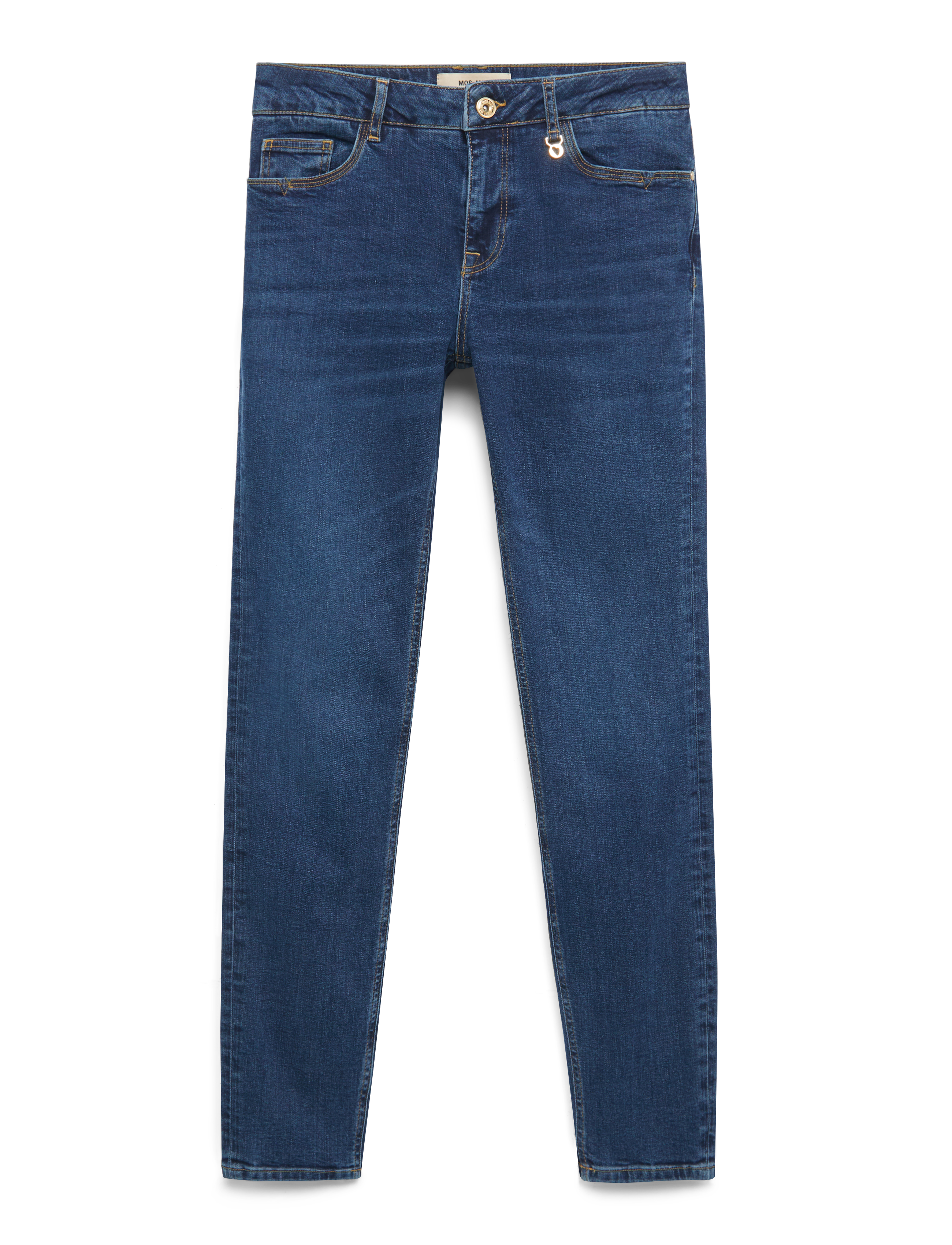 MOS MOSH MMVice Mett Jeans - Kitsad teksad - DARK BLUE / blue