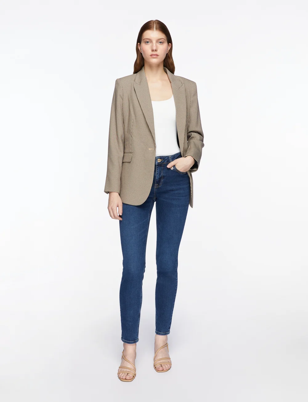 MOS MOSH - MMVice Mett Jeans - kitsad teksad - dark blue - 2