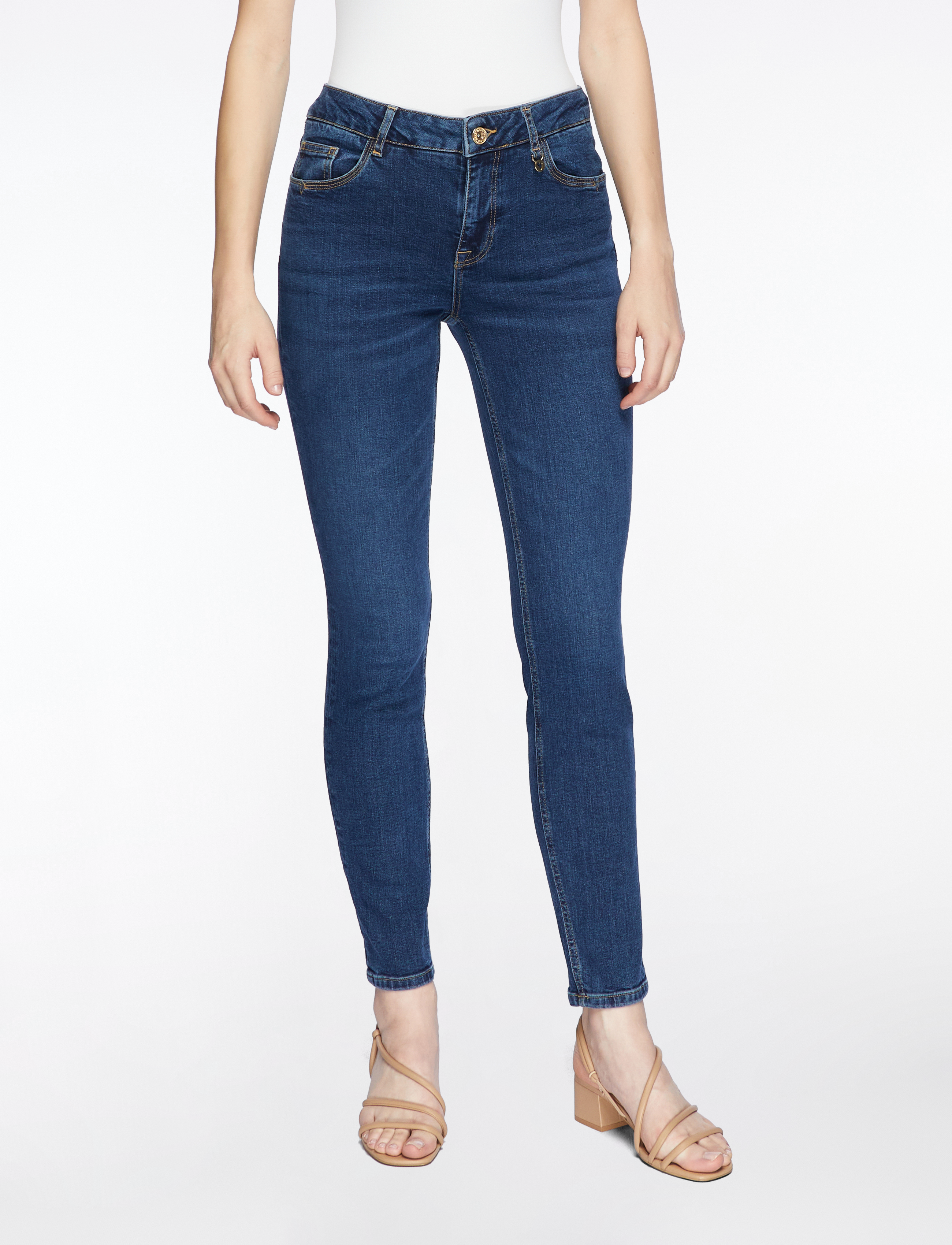 MOS MOSH MMVice Mett Jeans - Transitional Layering - DARK BLUE / blue
