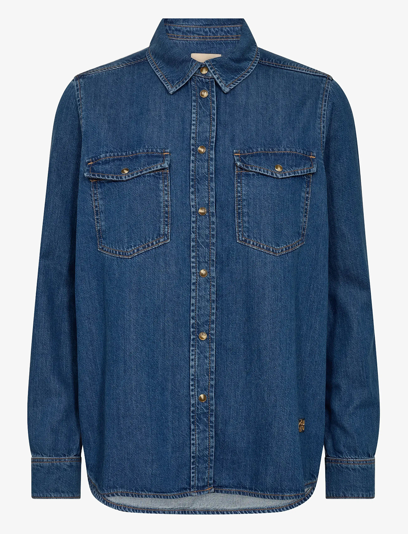 MOS MOSH - MMNatalie Denim Shirt - denimskjorter - blue - 0