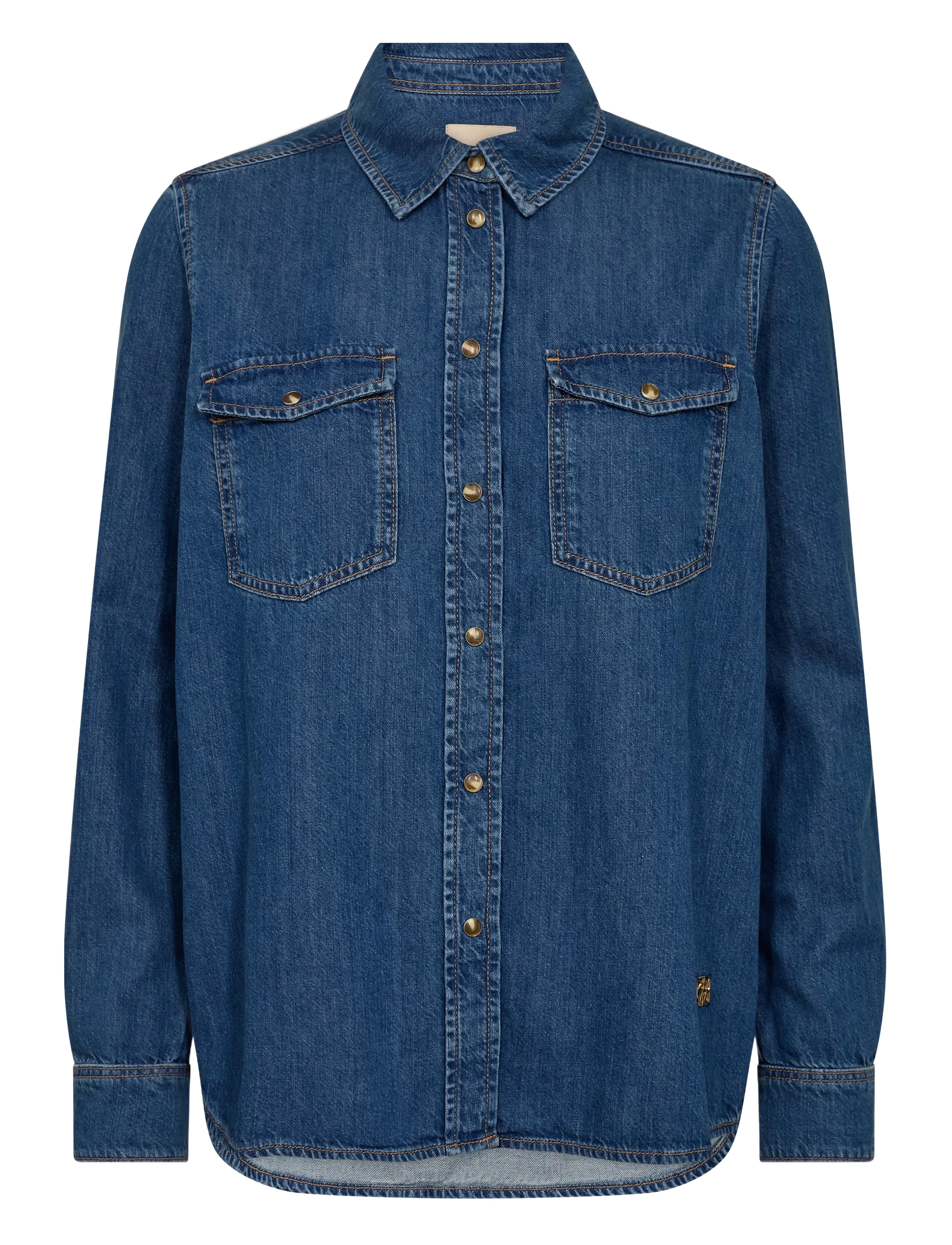 MOS MOSH - MMNatalie Denim Shirt - blue - 1