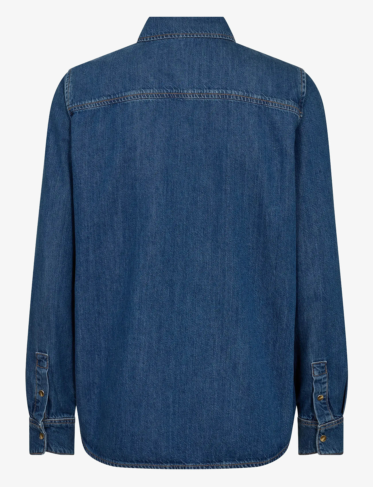 MOS MOSH - MMNatalie Denim Shirt - denimskjorter - blue - 1