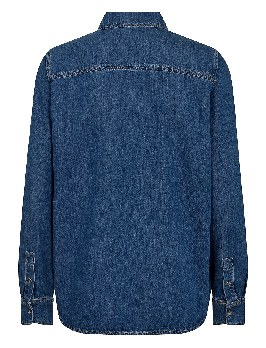 MOS MOSH - MMNatalie Denim Shirt - blue - 2