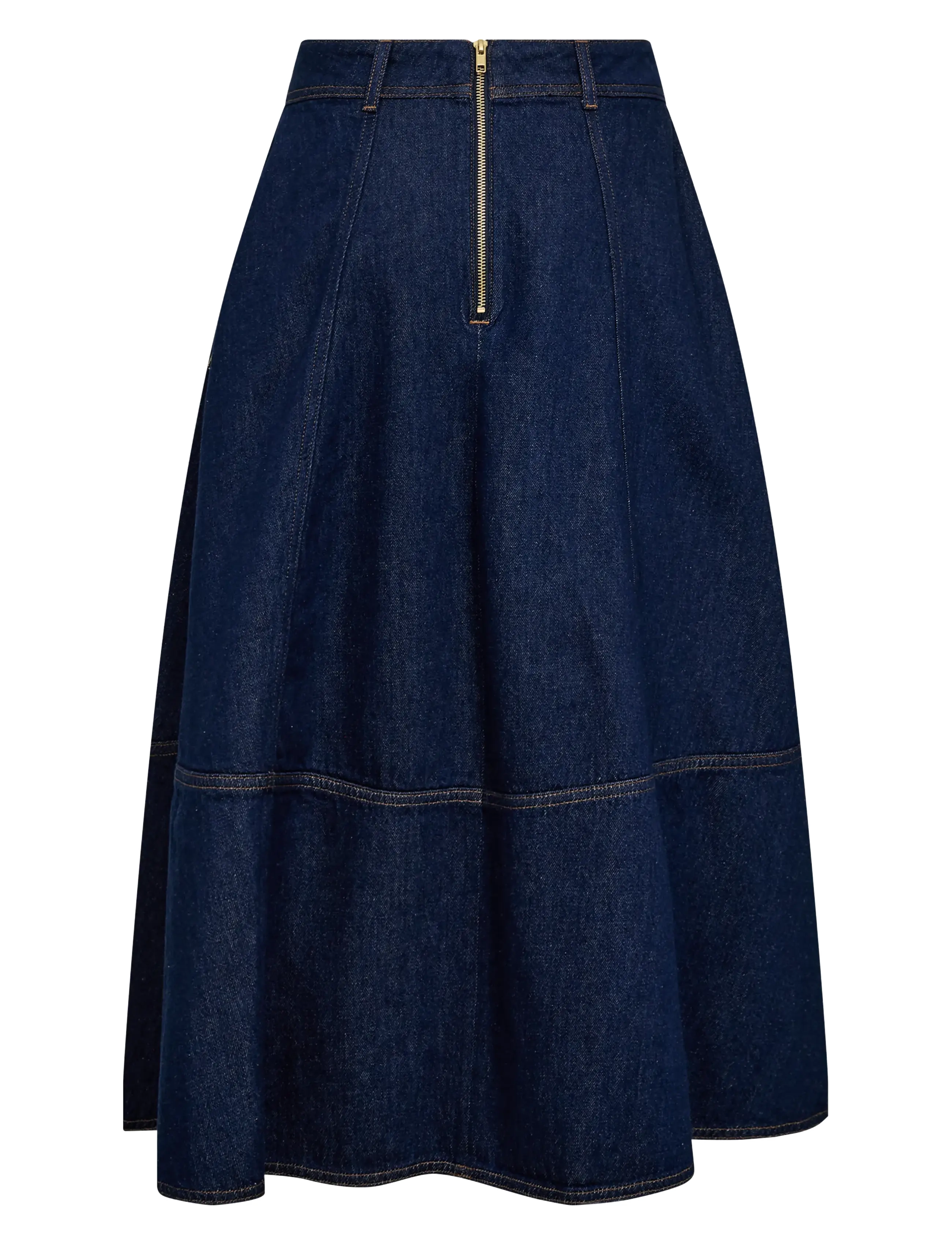 MOS MOSH - MMCynthia A-skirt - dark blue denim - 2