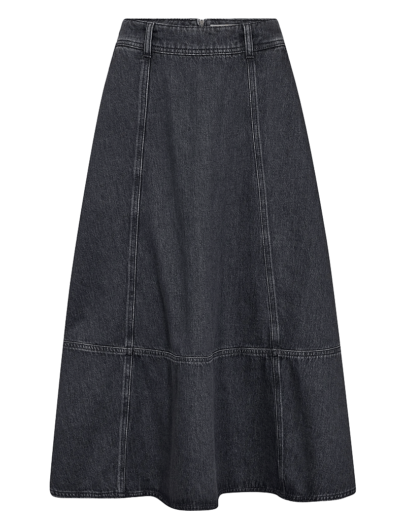 MOS MOSH - MMCynthia A-skirt - teksaseelikud - grey - 1