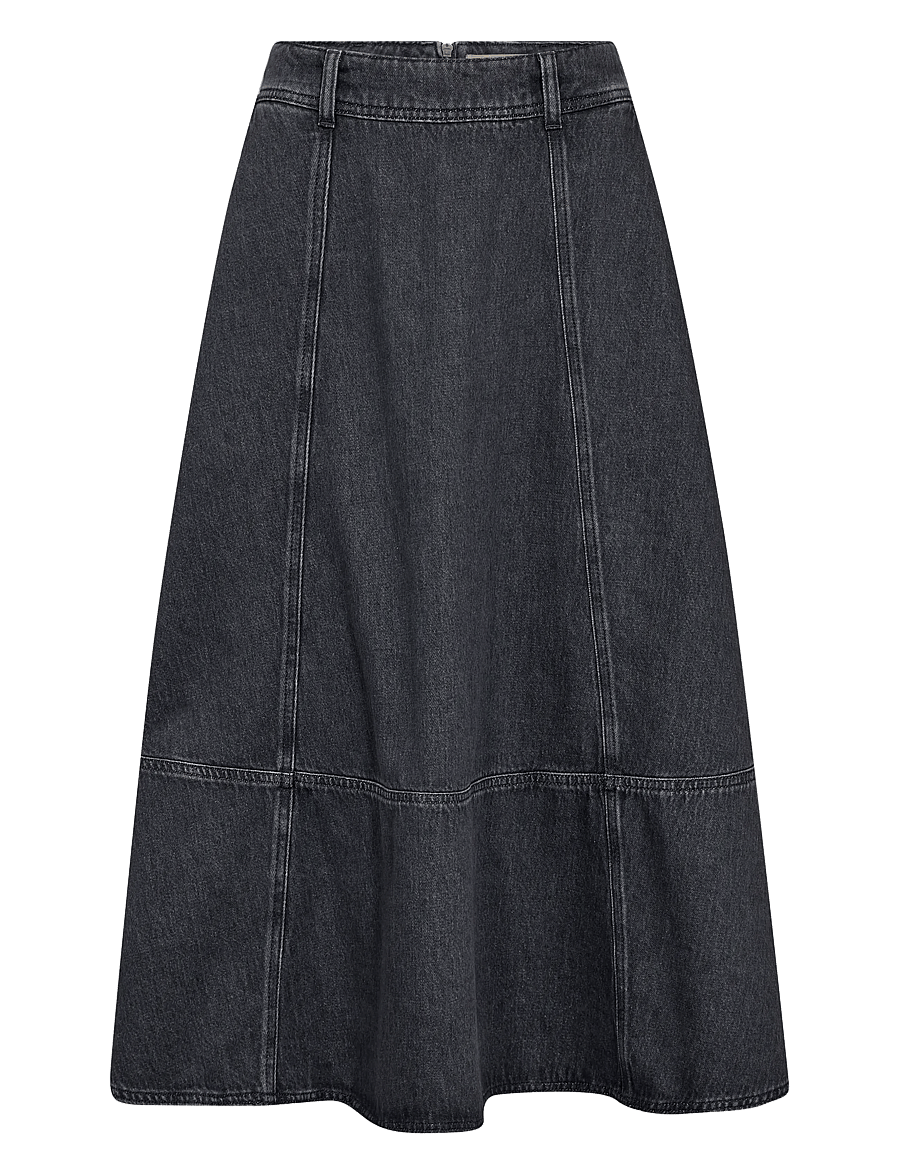 MOS MOSH - MMCynthia A-skirt - jeanskjolar - grey - 1